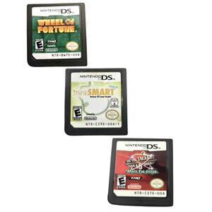 Wheel of Fortune + ThinkSmart + Are You Smarter Than a 5th Grader DS